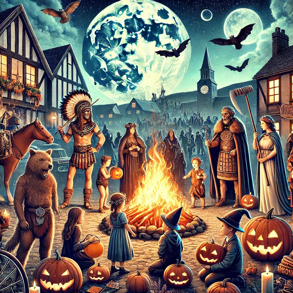 History of Halloween for 2024 blog